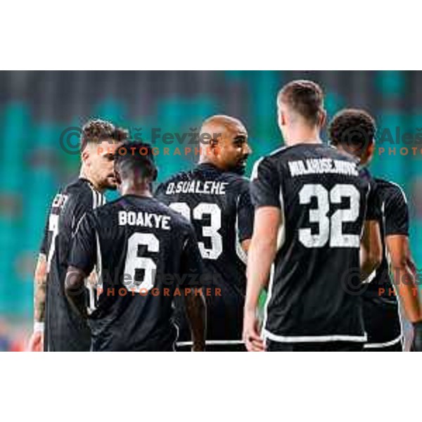 in action during UEFA Conference League 2025/2026 play-off football match between NK Olimpija Ljubljana and Noah in SRC Stozice, Ljubljana, Slovenia on August 21, 2025