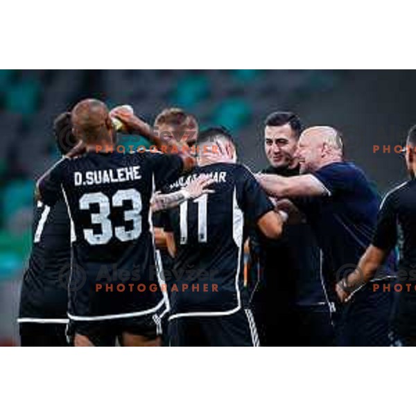 Sandro Perkovic, head coach of Noah during UEFA Conference League 2025/2026 play-off football match between NK Olimpija Ljubljana and Noah in SRC Stozice, Ljubljana, Slovenia on August 21, 2025