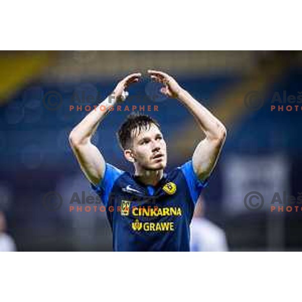 Nikita Iosifov in action during UEFA Conference League 2025/26 play-off football match between NK Celje (SLO) and FC Banik Ostrava (CZE) in Stadion z’dezele, Celje, Slovenia on August 21, 2025. Photo: Jure Banfi