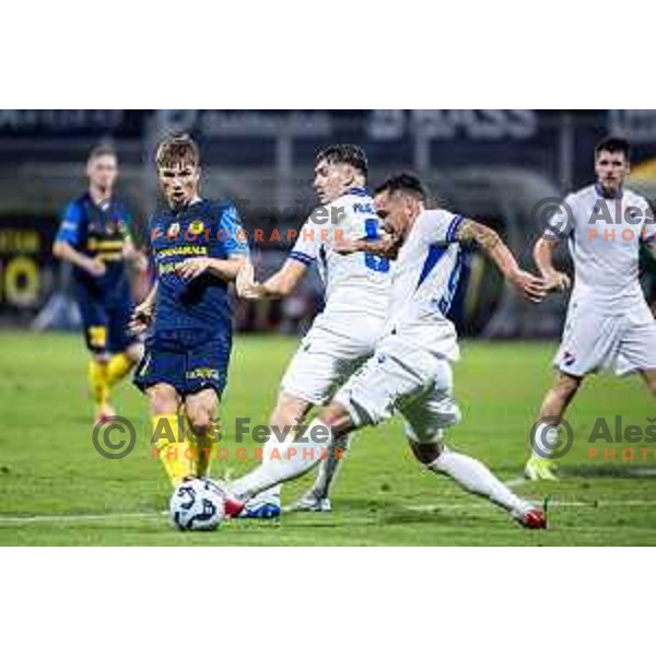 in action during UEFA Conference League 2025/26 play-off football match between NK Celje (SLO) and FC Banik Ostrava (CZE) in Stadion z’dezele, Celje, Slovenia on August 21, 2025. Photo: Jure Banfi