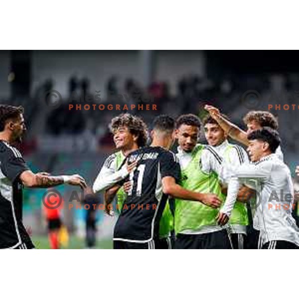 in action during UEFA Conference League 2025/2026 play-off football match between NK Olimpija Ljubljana and Noah in SRC Stozice, Ljubljana, Slovenia on August 21, 2025