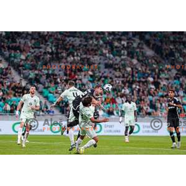 in action during UEFA Conference League 2025/2026 play-off football match between NK Olimpija Ljubljana and Noah in SRC Stozice, Ljubljana, Slovenia on August 21, 2025