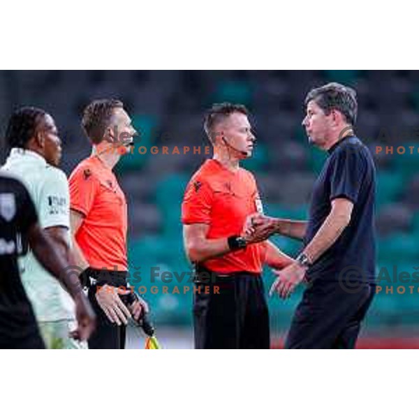 Erwin van de Looi during UEFA Conference League 2025/2026 play-off football match between NK Olimpija Ljubljana and Noah in SRC Stozice, Ljubljana, Slovenia on August 21, 2025