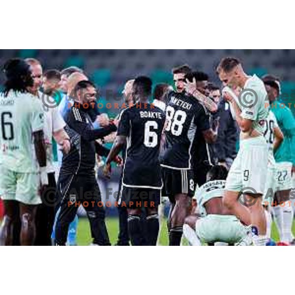 in action during UEFA Conference League 2025/2026 play-off football match between NK Olimpija Ljubljana and Noah in SRC Stozice, Ljubljana, Slovenia on August 21, 2025