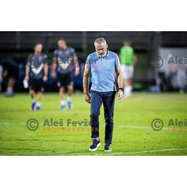 Pavel Hapal, head coach of FC Banik Ostrava (CZE) during UEFA Conference League 2025/26 play-off football match between NK Celje (SLO) and FC Banik Ostrava (CZE) in Stadion z’dezele, Celje, Slovenia on August 21, 2025. Photo: Jure Banfi