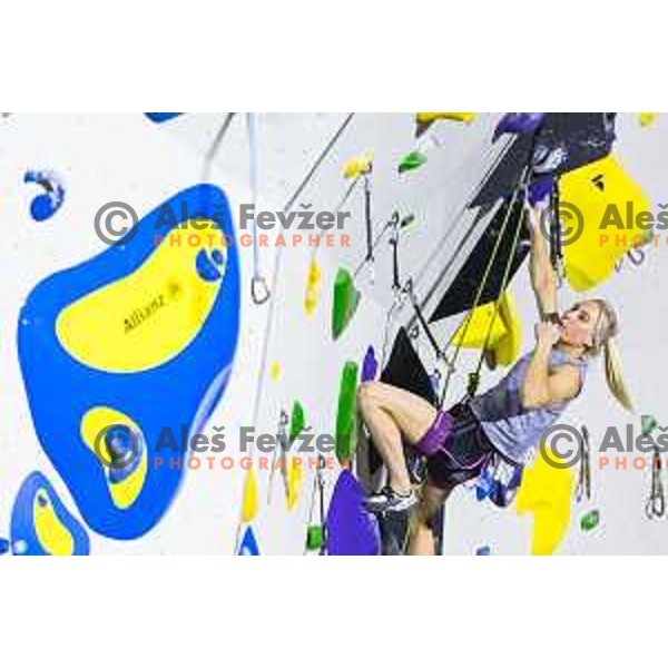 24h Climbing Marathon with Janja Garnbret, Slovenska Bistrica, Slovenia, on August 22. 2025. Photo Grega Valancic
