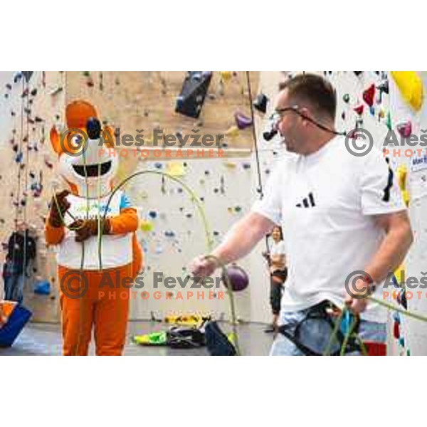 24h Climbing Marathon with Janja Garnbret, Slovenska Bistrica, Slovenia, on August 22. 2025. Photo Grega Valancic