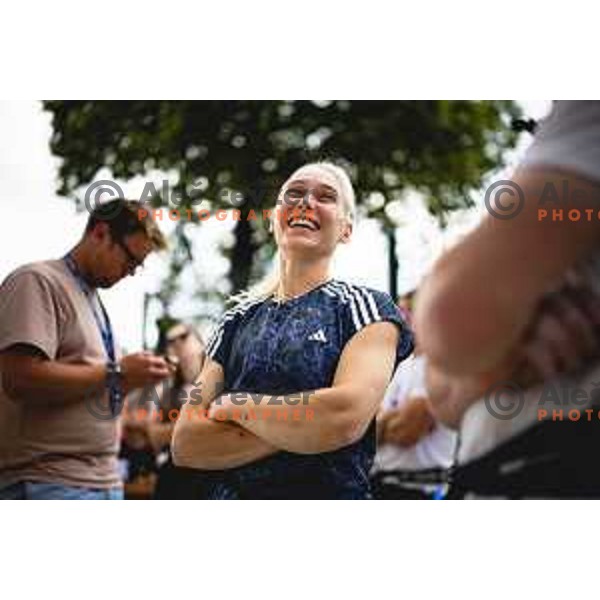 24h Climbing Marathon with Janja Garnbret, Slovenska Bistrica, Slovenia, on August 22. 2025. Photo Grega Valancic