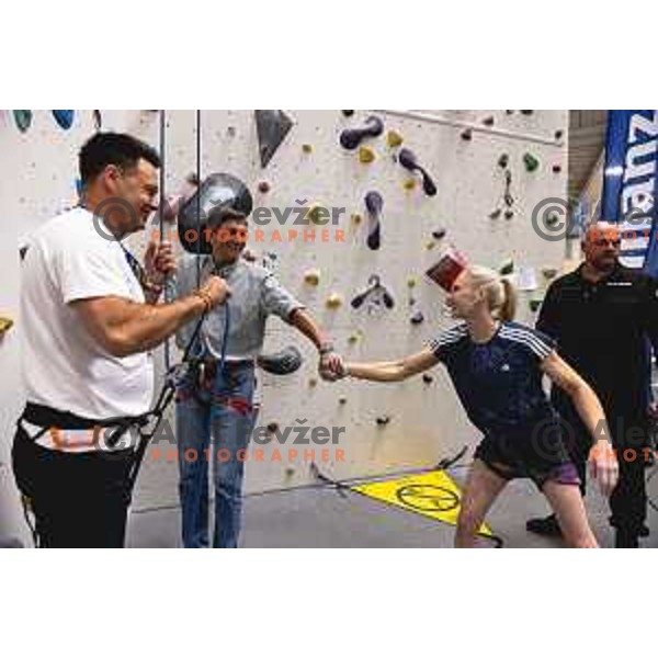 24h Climbing Marathon with Janja Garnbret, Slovenska Bistrica, Slovenia, on August 22. 2025. Photo Grega Valancic