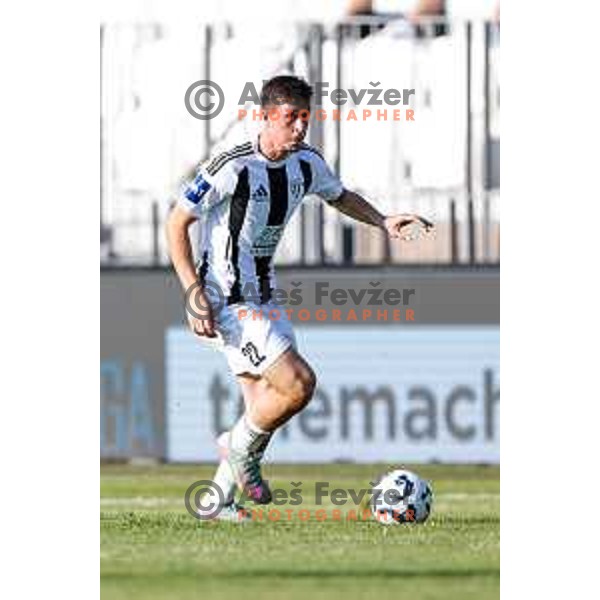 in action during Prva liga Telemach 2025/2026 football match between Koper and Mura at Bonifika Stadium in Koper, Slovenia on August 23, 2025 