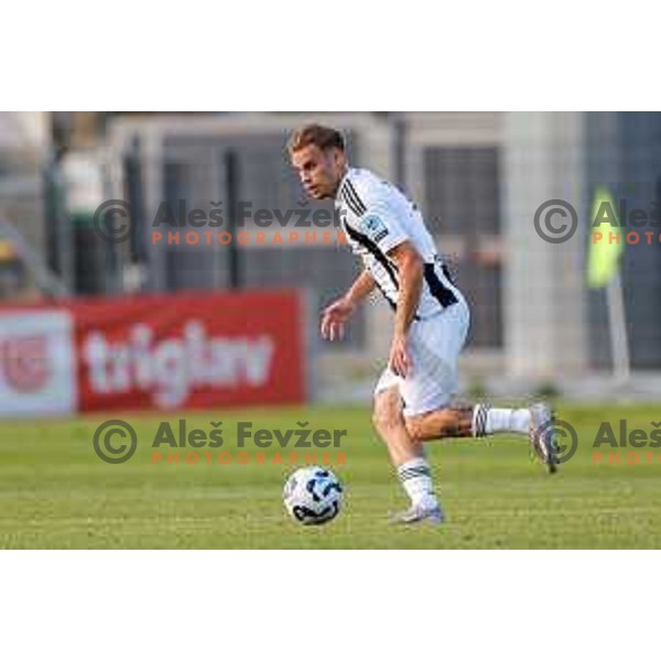in action during Prva liga Telemach 2025/2026 football match between Koper and Mura at Bonifika Stadium in Koper, Slovenia on August 23, 2025 