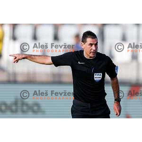 in action during Prva liga Telemach 2025/2026 football match between Koper and Mura at Bonifika Stadium in Koper, Slovenia on August 23, 2025 