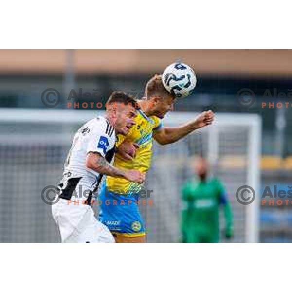 in action during Prva liga Telemach 2025/2026 football match between Koper and Mura at Bonifika Stadium in Koper, Slovenia on August 23, 2025 