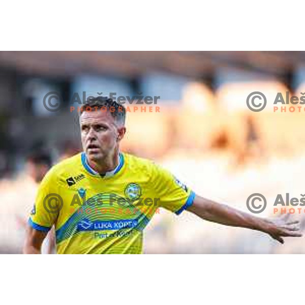 Josip Ilicic in action during Prva liga Telemach 2025/2026 football match between Koper and Mura at Bonifika Stadium in Koper, Slovenia on August 23, 2025 