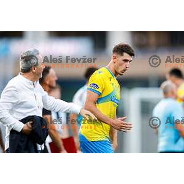 Slavisa Stojanovic in action during Prva liga Telemach 2025/2026 football match between Koper and Mura at Bonifika Stadium in Koper, Slovenia on August 23, 2025 
