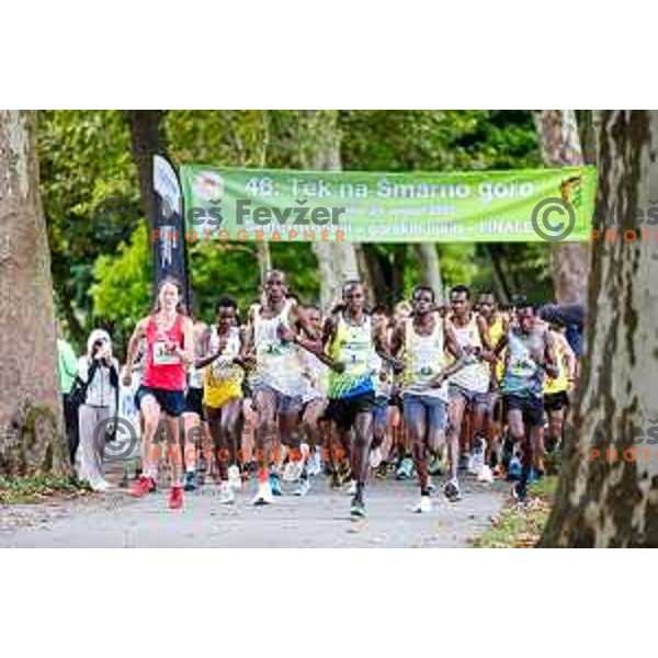 Philemon Kiriago (KEN), winner of WMRA Smarna Gora final race of the 2025 season- Tek na Smarno goro, Ljubljana, Slovenia on August 24, 2025