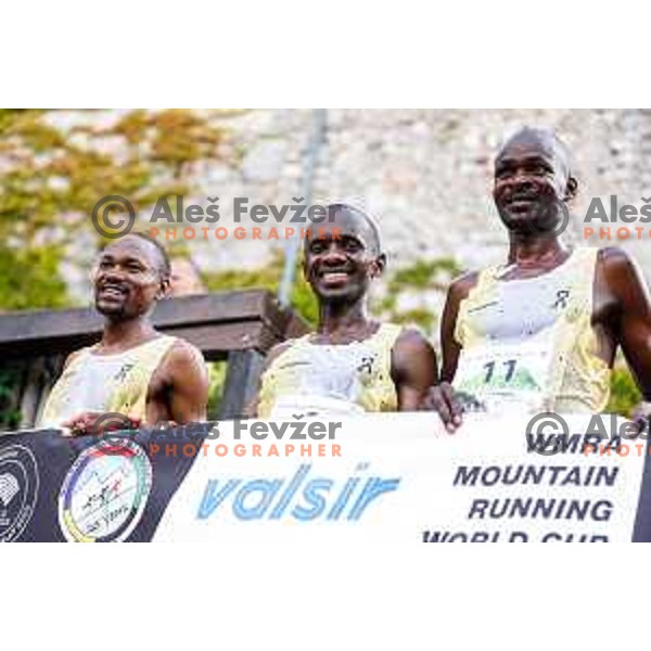 Philemon Kiriago (KEN), winner of WMRA Smarna Gora final race of the 2025 season- Tek na Smarno goro, Ljubljana, Slovenia on August 24, 2025