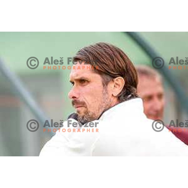 Milan Andjelkovic during Prva liga Telemach 2025/2026 football match between Primorje and Olimpija in Ajdovscina, Slovenia on August 24, 2025