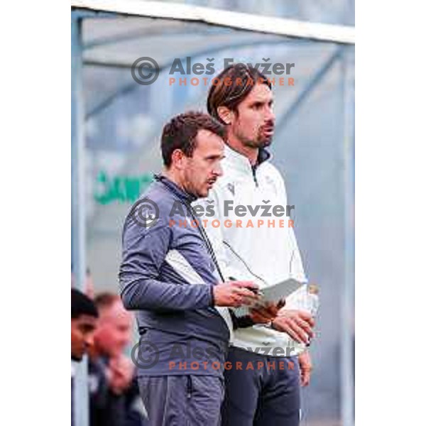 Milan Andjelkovic during Prva liga Telemach 2025/2026 football match between Primorje and Olimpija in Ajdovscina, Slovenia on August 24, 2025