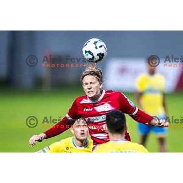 in action during Prva liga Telemach 2025/26 football match between NK Aluminij and NK Koper in Sportni park Kidricevo, Slovenia on August 29, 2025. Photo: Jure Banfi