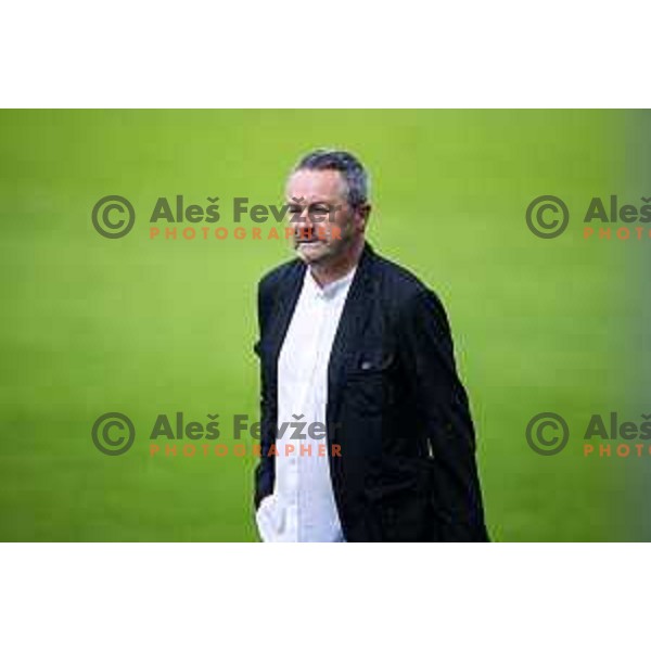 Slavisa Stojanovic, head coach of NK Koper during Prva liga Telemach 2025/26 football match between NK Aluminij and NK Koper in Sportni park Kidricevo, Slovenia on August 29, 2025. Photo: Jure Banfi