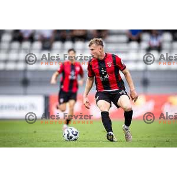 in action during Prva liga Telemach 2025/26 football match between Mura and Primorje in Fazanerija, Murska Sobota, Slovenia on August 31, 2025. Photo: Jure Banfi