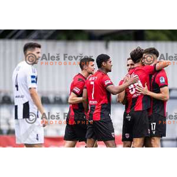 in action during Prva liga Telemach 2025/26 football match between Mura and Primorje in Fazanerija, Murska Sobota, Slovenia on August 31, 2025. Photo: Jure Banfi