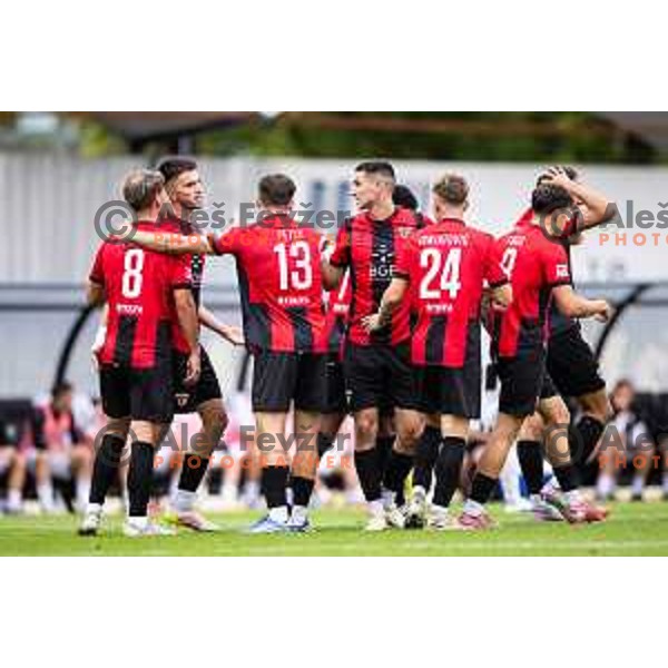 in action during Prva liga Telemach 2025/26 football match between Mura and Primorje in Fazanerija, Murska Sobota, Slovenia on August 31, 2025. Photo: Jure Banfi