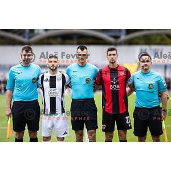 in action during Prva liga Telemach 2025/26 football match between Mura and Primorje in Fazanerija, Murska Sobota, Slovenia on August 31, 2025. Photo: Jure Banfi