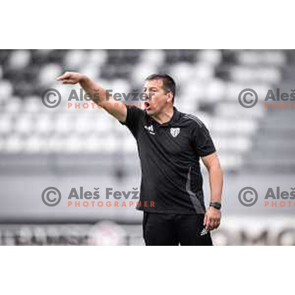 Ivan Kurtusic, head coach of NS Mura during Prva liga Telemach 2025/26 football match between Mura and Primorje in Fazanerija, Murska Sobota, Slovenia on August 31, 2025. Photo: Jure Banfi