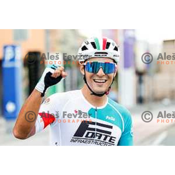 Jose Juan Prieto (MEX), winner of Grand prix of Kranj, UCI Cycling race, Kranj, Slovenia on August 31, 2025