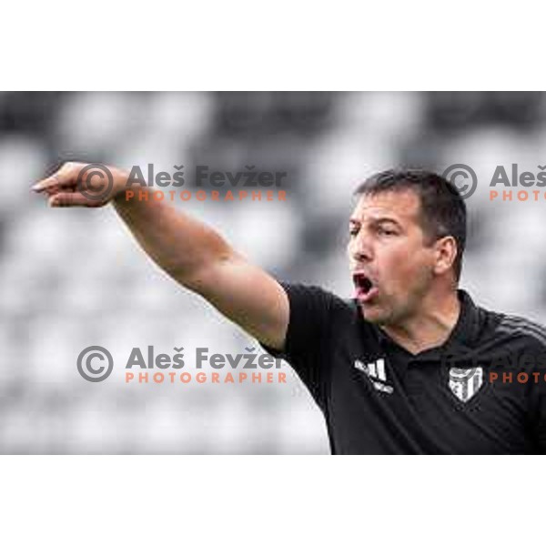 Ivan Kurtusic, head coach of NS Mura during Prva liga Telemach 2025/26 football match between Mura and Primorje in Fazanerija, Murska Sobota, Slovenia on August 31, 2025. Photo: Jure Banfi