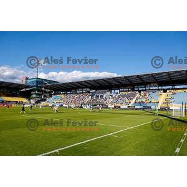 in action during Prva liga Telemach 2025/2026 football match between Celje and Domzale in Celje, Slovenia on August 31, 2025