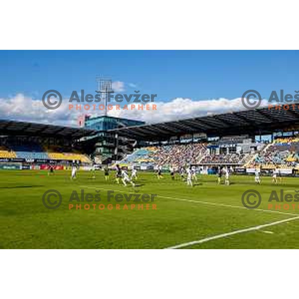in action during Prva liga Telemach 2025/2026 football match between Celje and Domzale in Celje, Slovenia on August 31, 2025