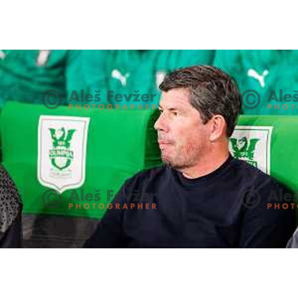 Erwin van de Looi during Prva liga Telemach 2025/2026 football match between Olimpija and Maribor in SRC Stozice, Ljubljana, Slovenia on August 31, 2025