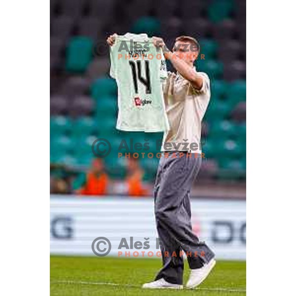 Jasmin Kurtic during Prva liga Telemach 2025/2026 football match between Olimpija and Maribor in SRC Stozice, Ljubljana, Slovenia on August 31, 2025
