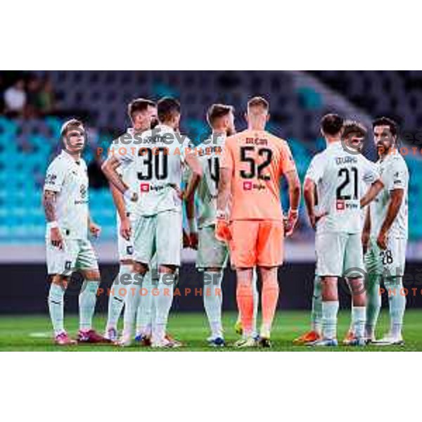 Matevz Dajcar during Prva liga Telemach 2025/2026 football match between Olimpija and Maribor in SRC Stozice, Ljubljana, Slovenia on August 31, 2025