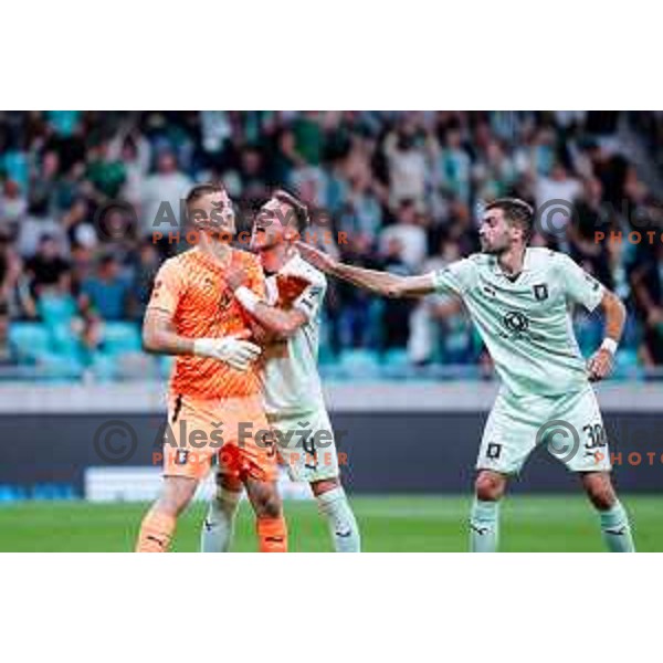 Matevz Dajcar during Prva liga Telemach 2025/2026 football match between Olimpija and Maribor in SRC Stozice, Ljubljana, Slovenia on August 31, 2025