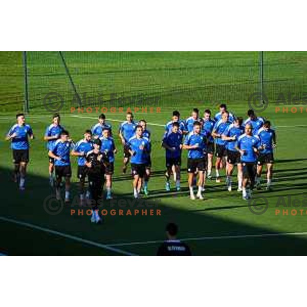 Slovenia National team practice session, Brdo pri Kranju on September 1, 2025