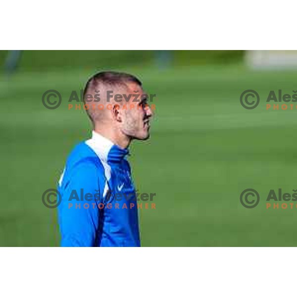 David Zec of Slovenia National team during practice session, Brdo pri Kranju, Slovenia on September 1, 2025