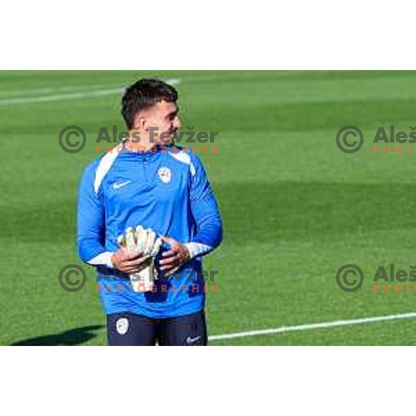 Igor Vekic of Slovenia National team during practice session, Brdo pri Kranju, Slovenia on September 1, 2025