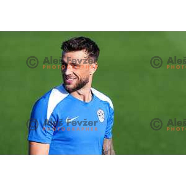 David Brekalo of Slovenia National team during practice session, Brdo pri Kranju, Slovenia on September 1, 2025