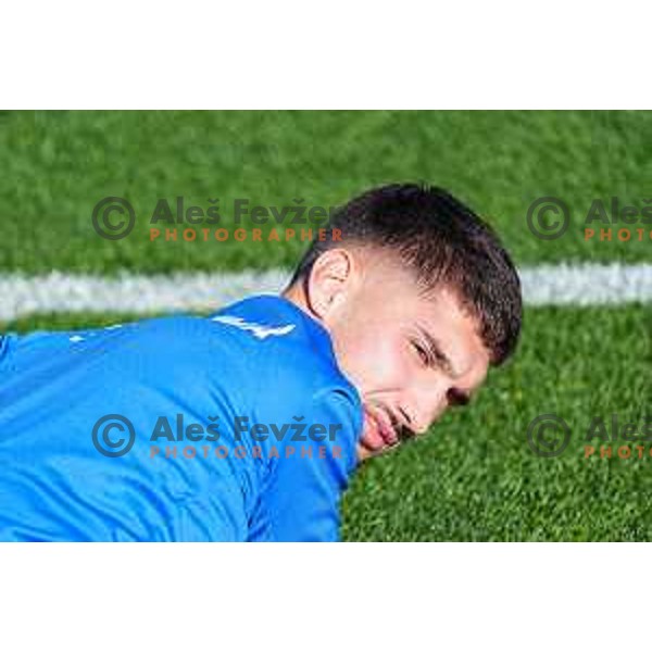 Adam Gnezda Cerin of Slovenia National team during practice session, Brdo pri Kranju, Slovenia on September 1, 2025