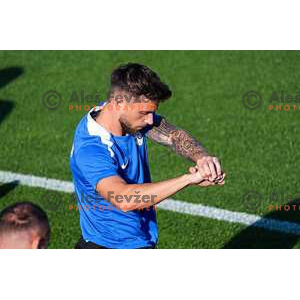 David Brekalo of Slovenia National team during practice session, Brdo pri Kranju on September 1, 2025