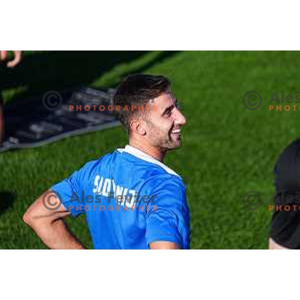Andraz Sporar of Slovenia National team during practice session, Brdo pri Kranju, Slovenia on September 1, 2025