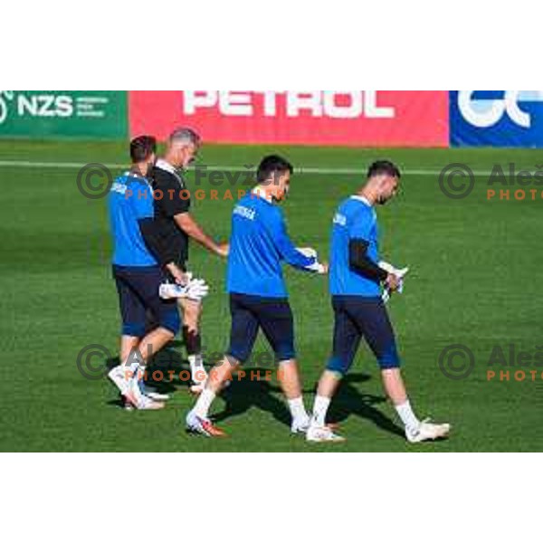 Jan Oblak of Slovenia National team during practice session, Brdo pri Kranju, Slovenia on September 1, 2025