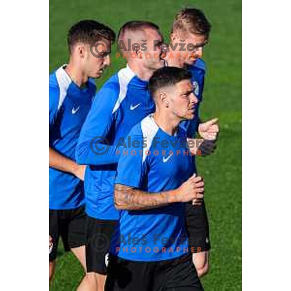 Erik Janza of Slovenia National team during practice session, Brdo pri Kranju, Slovenia on September 1, 2025