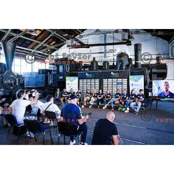 of Slovenia Track&Field Federation at press conference before departure to Tokyo 2025 World Championship in Ljubljana, Slovenia on September 4, 2025