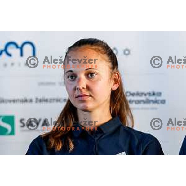 of Slovenia Track&Field Federation at press conference before departure to Tokyo 2025 World Championship in Ljubljana, Slovenia on September 4, 2025