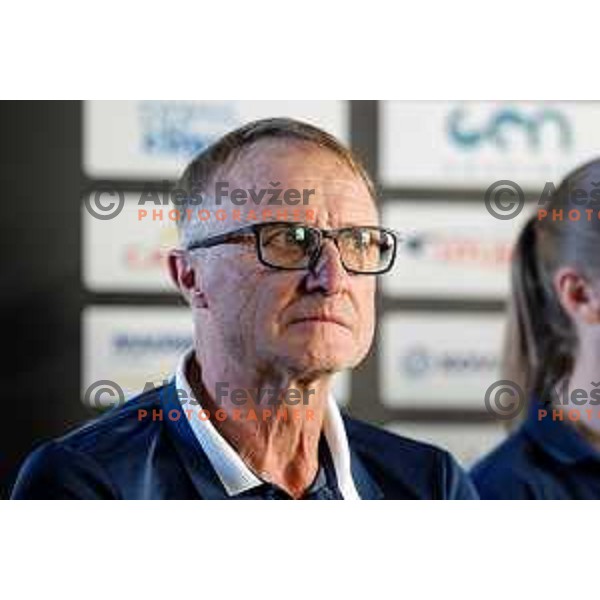 of Slovenia Track&Field Federation at press conference before departure to Tokyo 2025 World Championship in Ljubljana, Slovenia on September 4, 2025